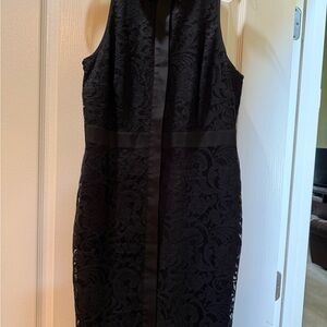 Ann Taylor Black Lace Dress